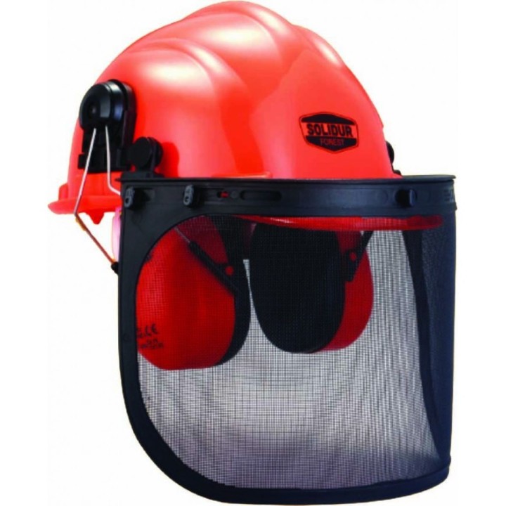 Casque complet forestier intégral SOLIDUR I Sécurama
