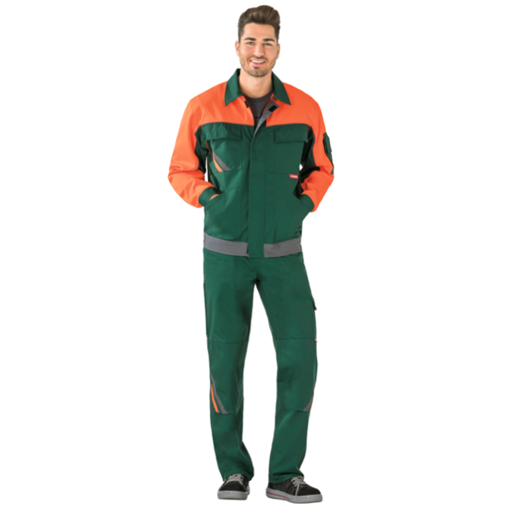 Blouson de travail Visline PLANAM vert orange ardoise