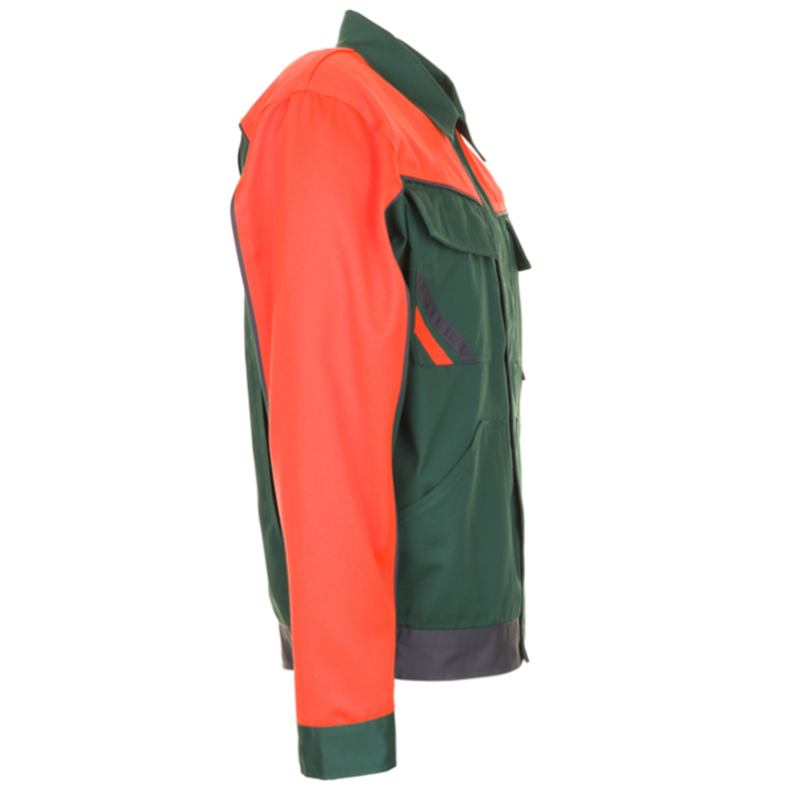Blouson de travail Visline PLANAM vert orange ardoise profile