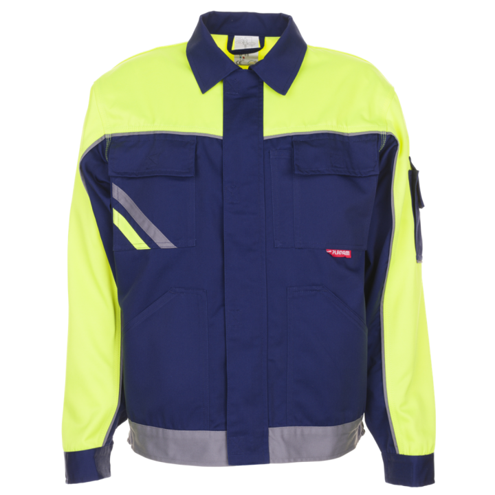 Blouson de travail Visline PLANAM marine jaune bleu