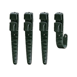 Lot 4 crochets CROCHLAMP casque Bord Epais x4 PETZL I Sécurama