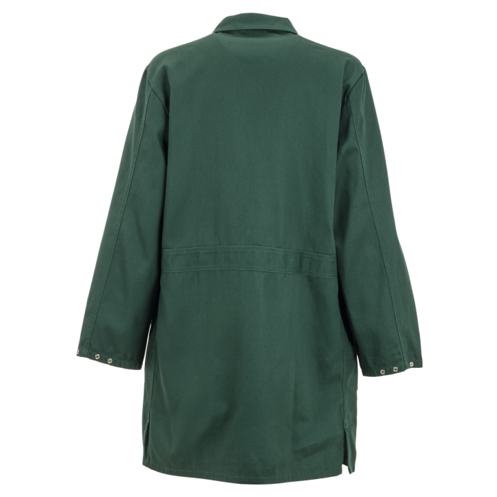 Blouse coton verte dos