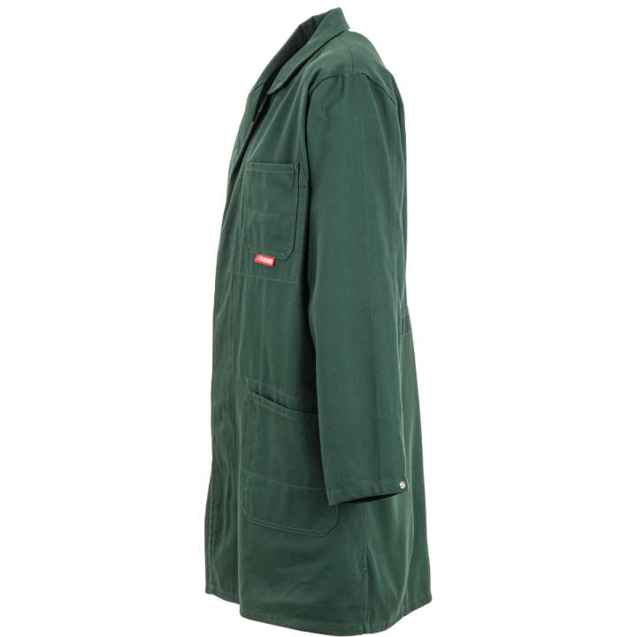 Blouse coton verte profile