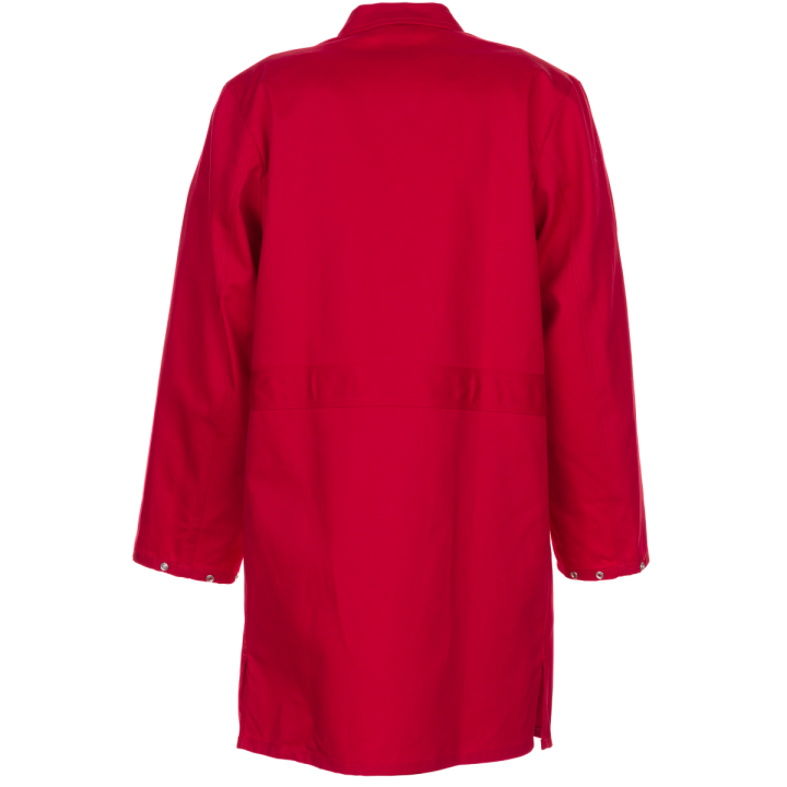 Blouse coton rouge dos