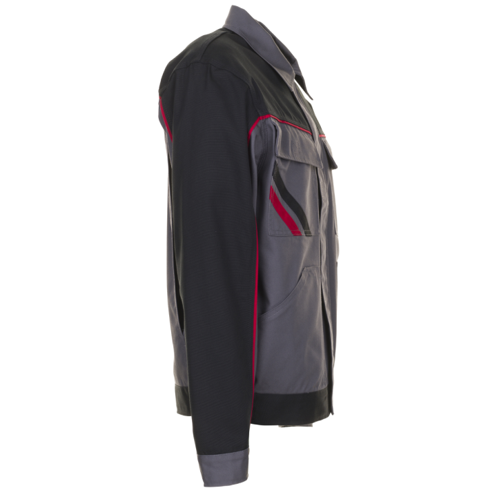 Blouson de travail HIGHLINE PLANAM gris noir profil