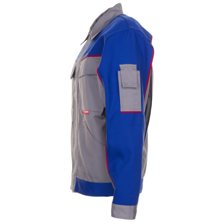 Blouson de travail HIGHLINE PLANAM gris bleu profil