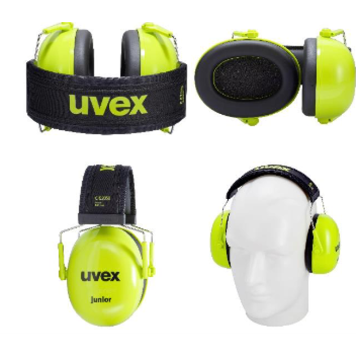 Casque antibruit junior K SNR29 dB par UVEX et Sécurama!
