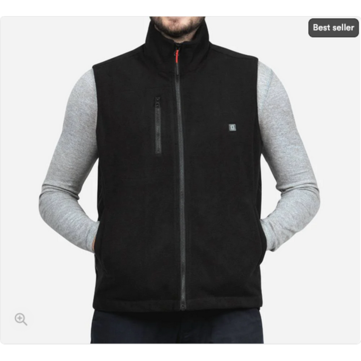 Veste de travail polaire chauffante sans manche G-HEAT