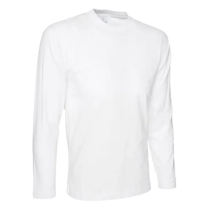 Tee shirt manche longue 100% coton 180 gramme