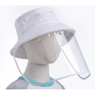 Chapeau bob avec écran facial enfant et adulte