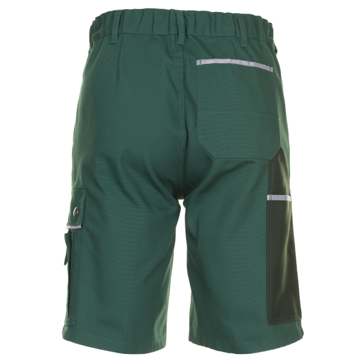 Bermuda de travail vert canvas planam dos