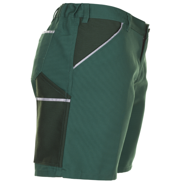 Bermuda de travail vert canvas planam profil