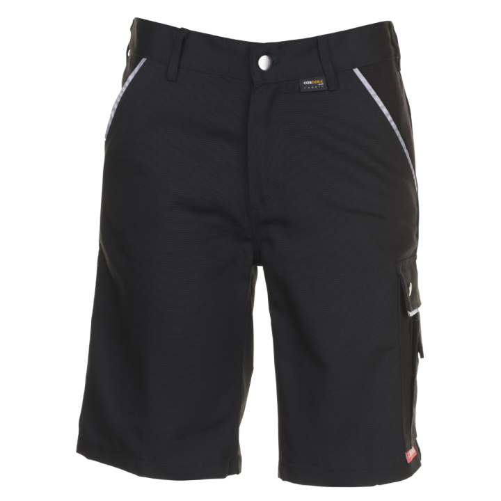 Bermuda de travail noir canvas planam