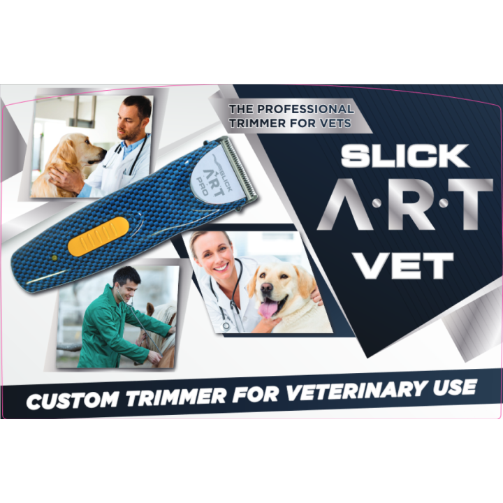 Tondeuse pour animaux SLIK ART spécial vétérinaire / finition