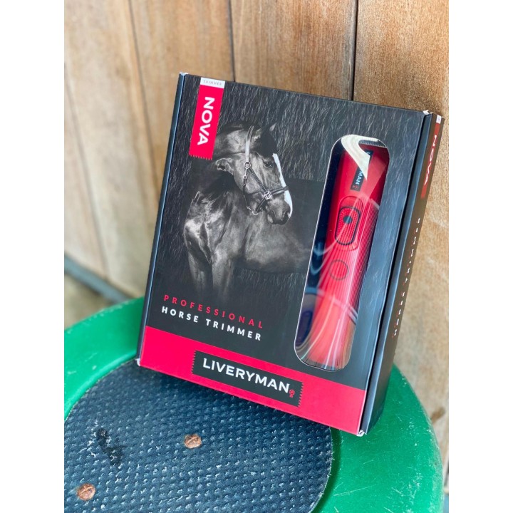 Boite de Tondeuse NOVA chevaux spécial finition oreille LIVERYMAN