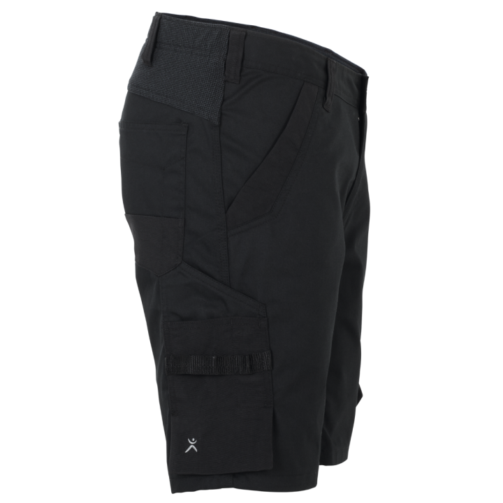 Short élasthanne noir profil