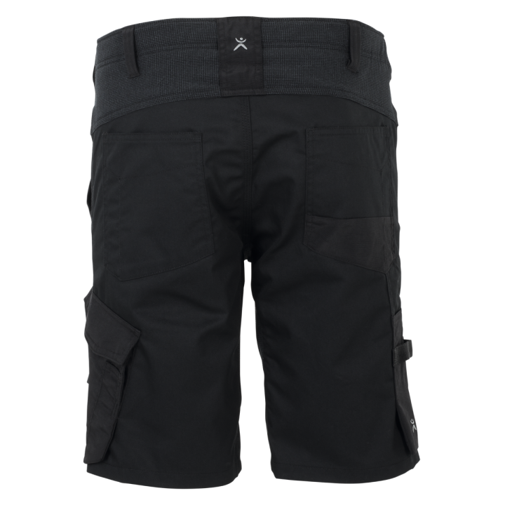 Short élasthanne noir dos