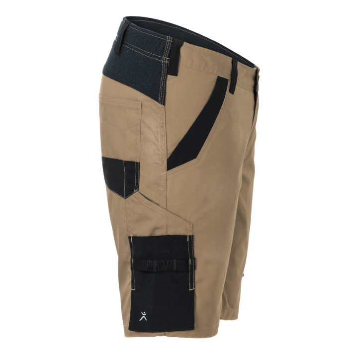 Short élasthanne sable profil