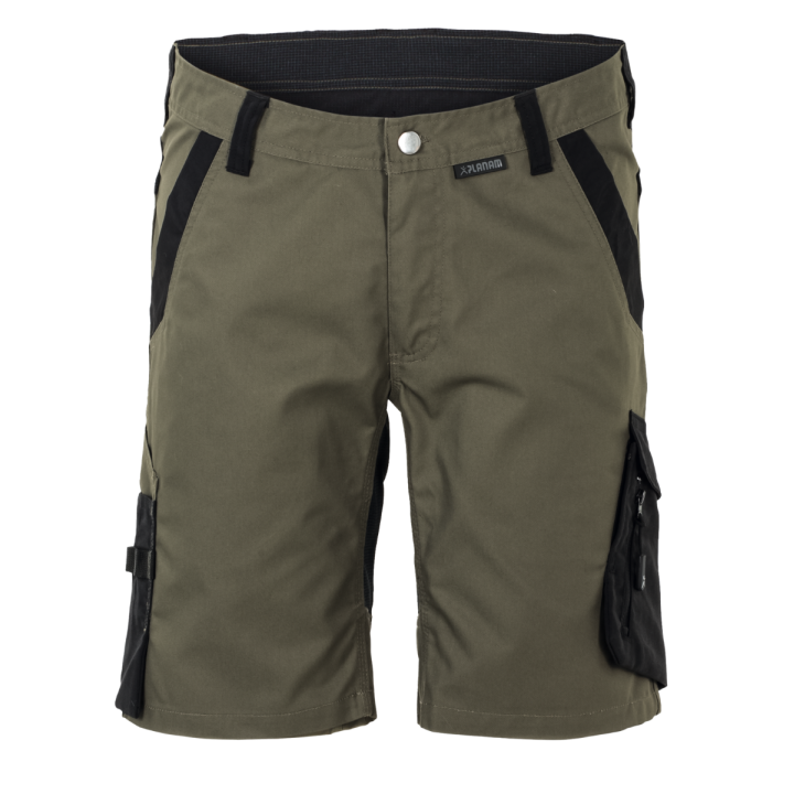 Short élasthanne vert olive