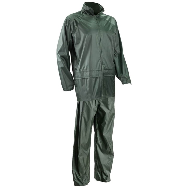 Ensemble de Pluie Nylon Pvc Vert COVERGUARD