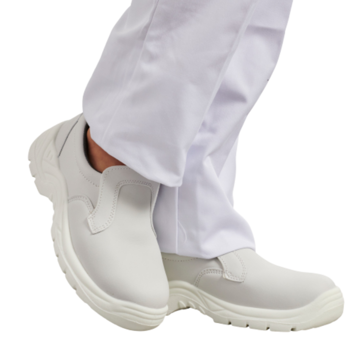 Chaussure de cuisine blanc S2 hydrofugée PBV