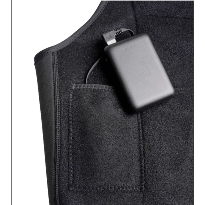 Position batterie Gilet chauffant WARM active G-HEAT