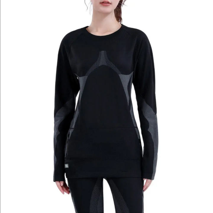 T-shirt seamless chauffant Manches Longues G-HEAT femme