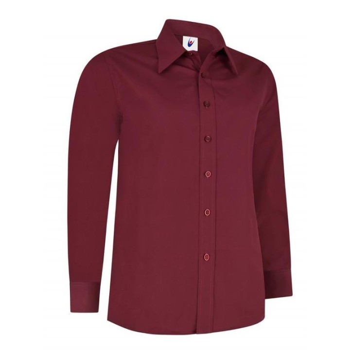 Chemise manches longues popeline femme UC711 UNEEK Sécurama