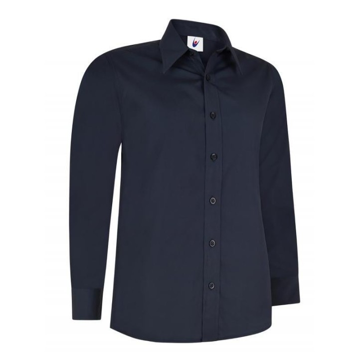 Chemise manches longues popeline femme UC711 UNEEK Sécurama