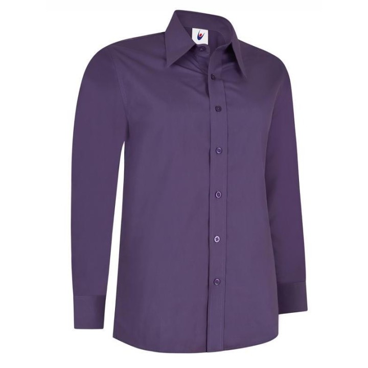 Chemise manches longues popeline femme UC711 UNEEK Sécurama