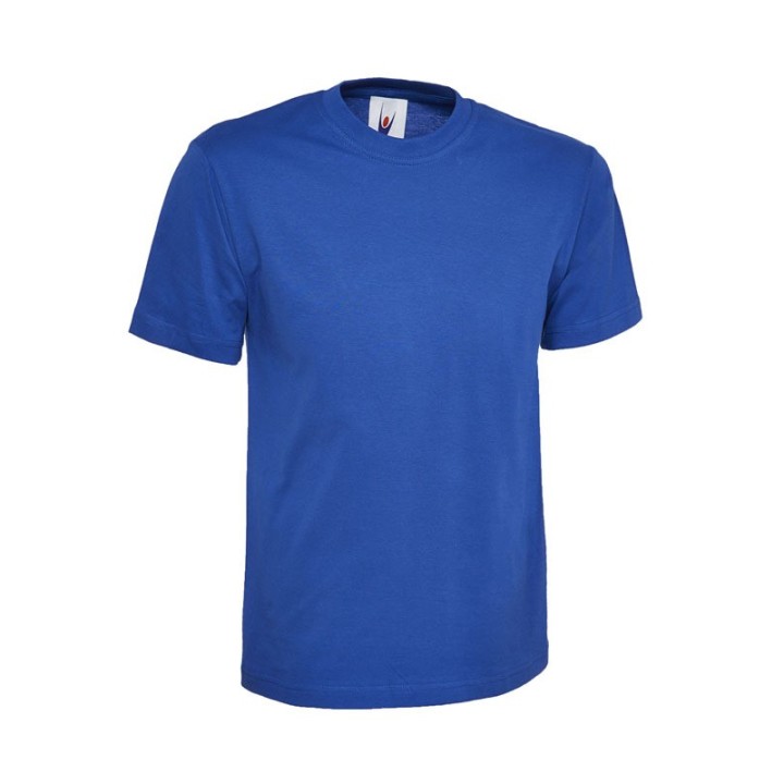 Tee shirt enfant junior 100% coton UC306 UNEEK bleu royal