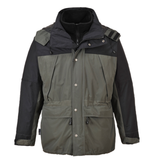 Parka respirante froid Orkney 3 en 1 Gris PORTWEST
