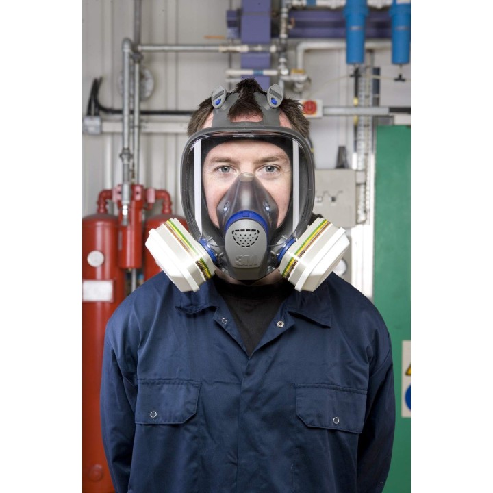 2 filtres pré-assemblés ABEK1P3 pour masques 3M 6000 et 7000