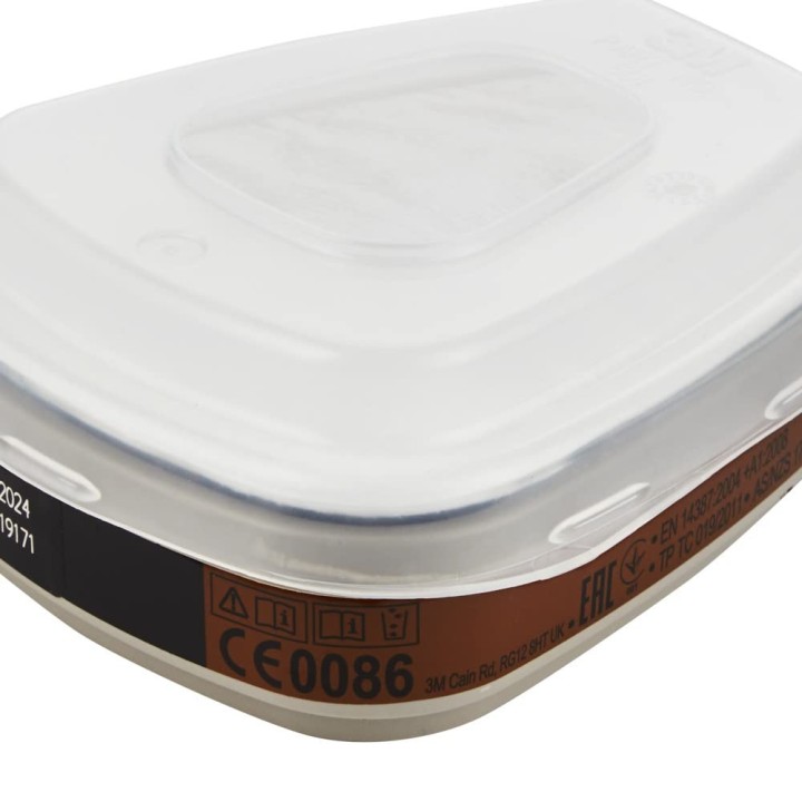 Lot de 2 filtres assemblés A2P3 3M 6000 et 3M 7000