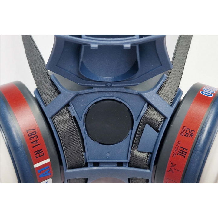 Demi masque à cartouche MOLDEX 7000 position des filtres