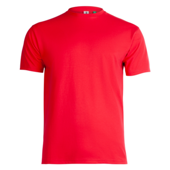 Tee shirt écologue mixte UNEEK rouge