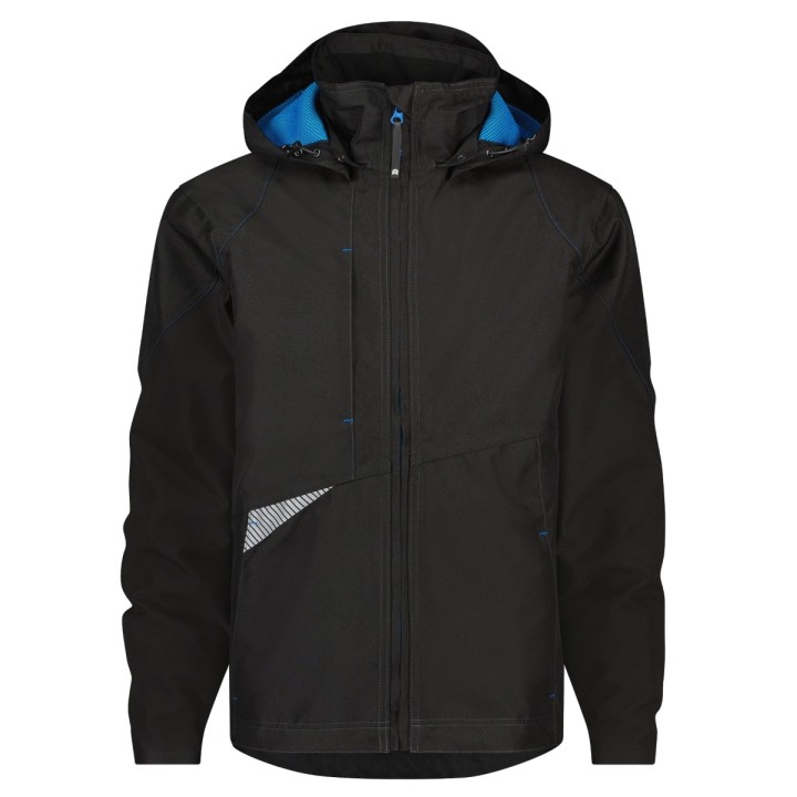 Veste de travail imperméable et coupe vent SOFTSHELL HYPER Dassy noir