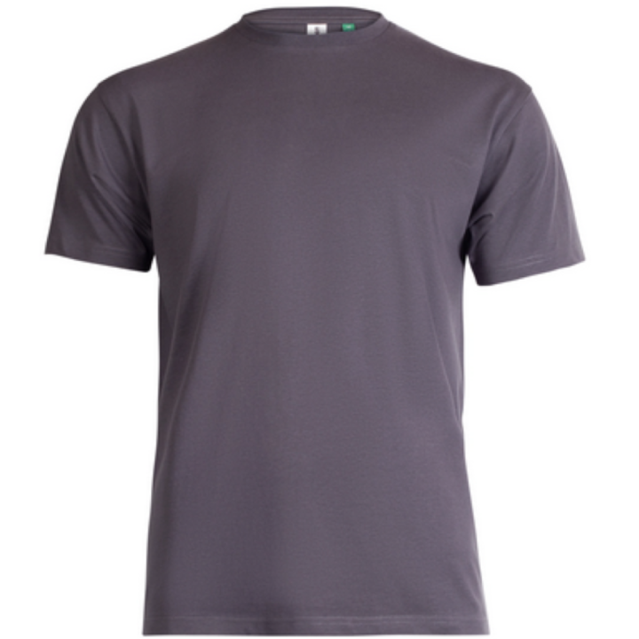 Tee shirt écologue mixte UNEEK gris souris