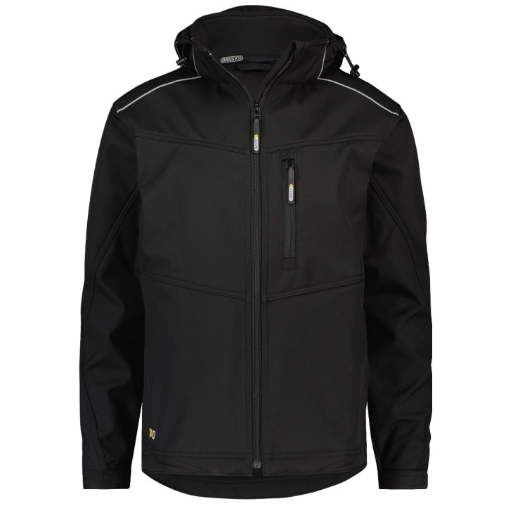 Veste de travail Softshell Tavira homme DASSY noir