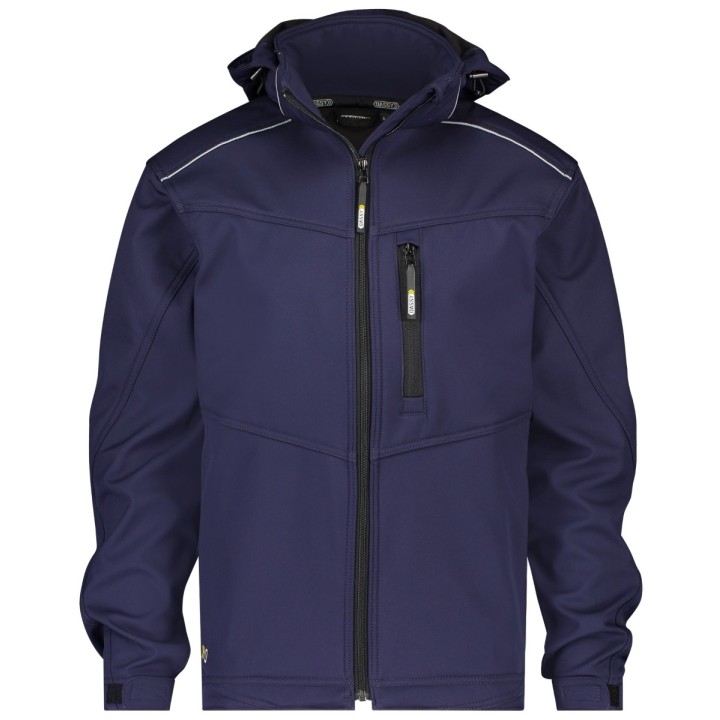 Veste de travail Softshell Tavira homme DASSY marine