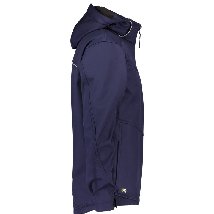 Veste homme softshell TAVIRA marine profil