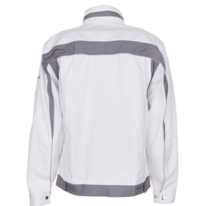 Blouson de travail PLALINE 65/35 poly/coton 280 gr blanc