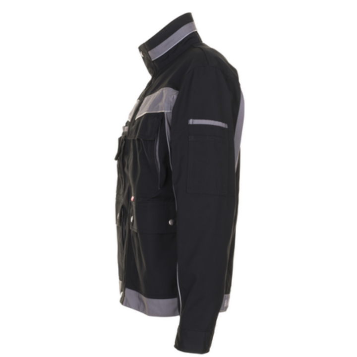Blouson de travail PLALINE 65/35 poly/coton 280 gr noir