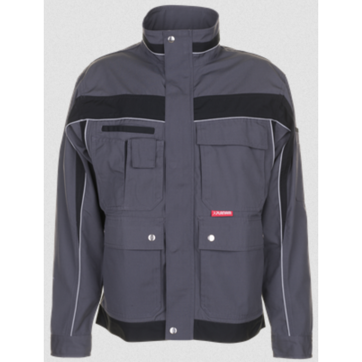 Blouson de travail PLALINE 65/35 poly/coton 280 gr anthracite noir
