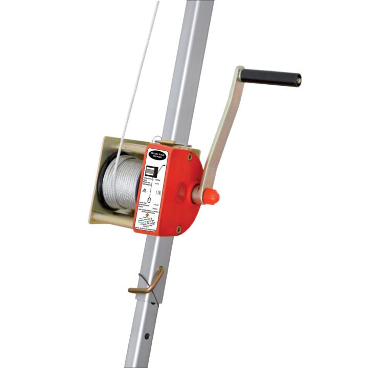 Trépied télescopique support espace confiné + treuil COVERGUARD