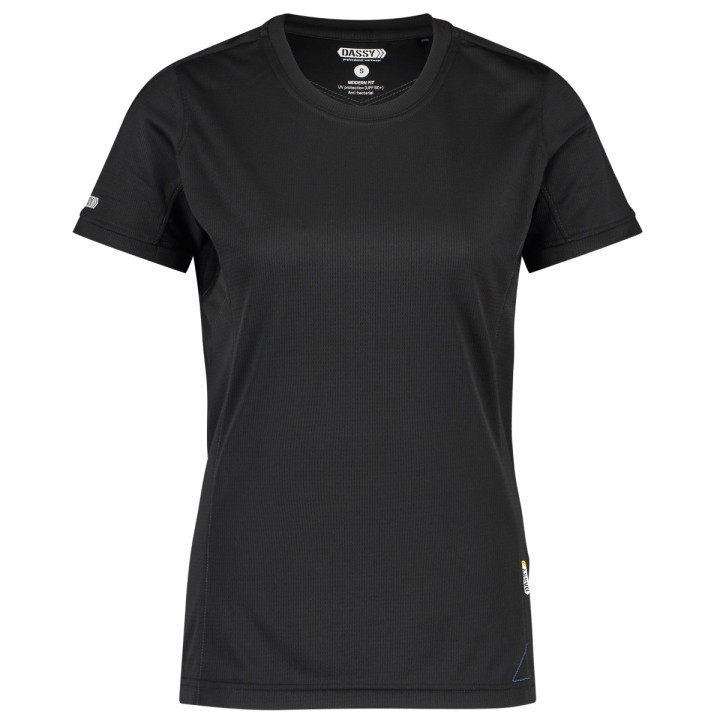 Tee Shirt femme Confort Nexus 140 gr anti UV noir