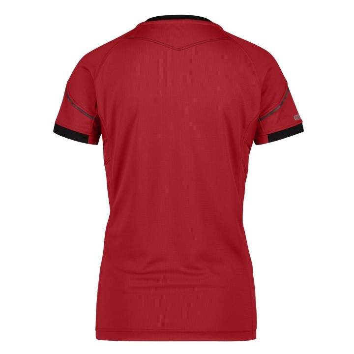 Tee Shirt femme Confort Nexus 140 gr anti UV rouge dos