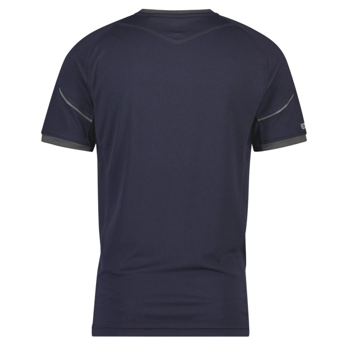 Tee Shirt homme Confort Nexus protection UV 140 g Dassy  bleu nuit dos