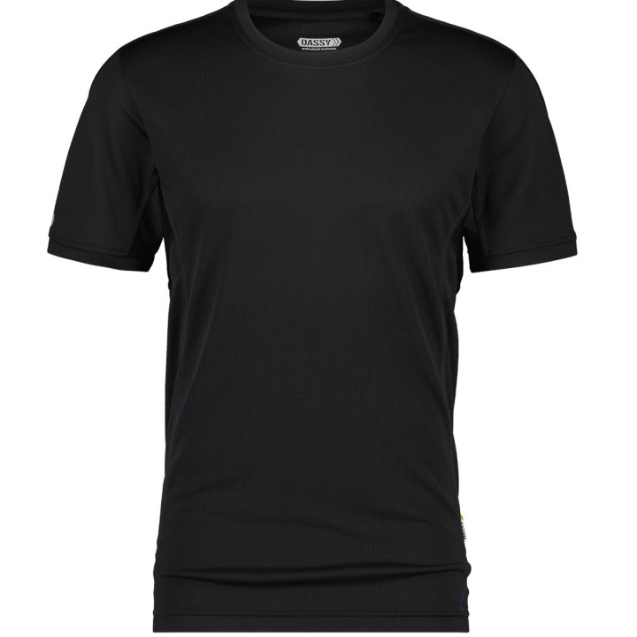 Tee Shirt homme Confort Nexus protection UV 140 g Dassy  noir