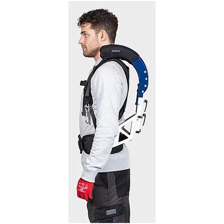Exosquelette CarrySuit Auxivo : soutien épaule levage transport lourds